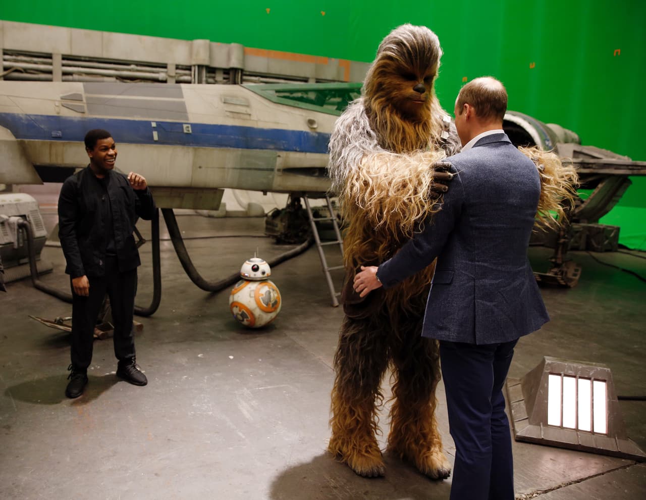 Parece que la conversación fue honda y profunda y conmovió al Wookie.