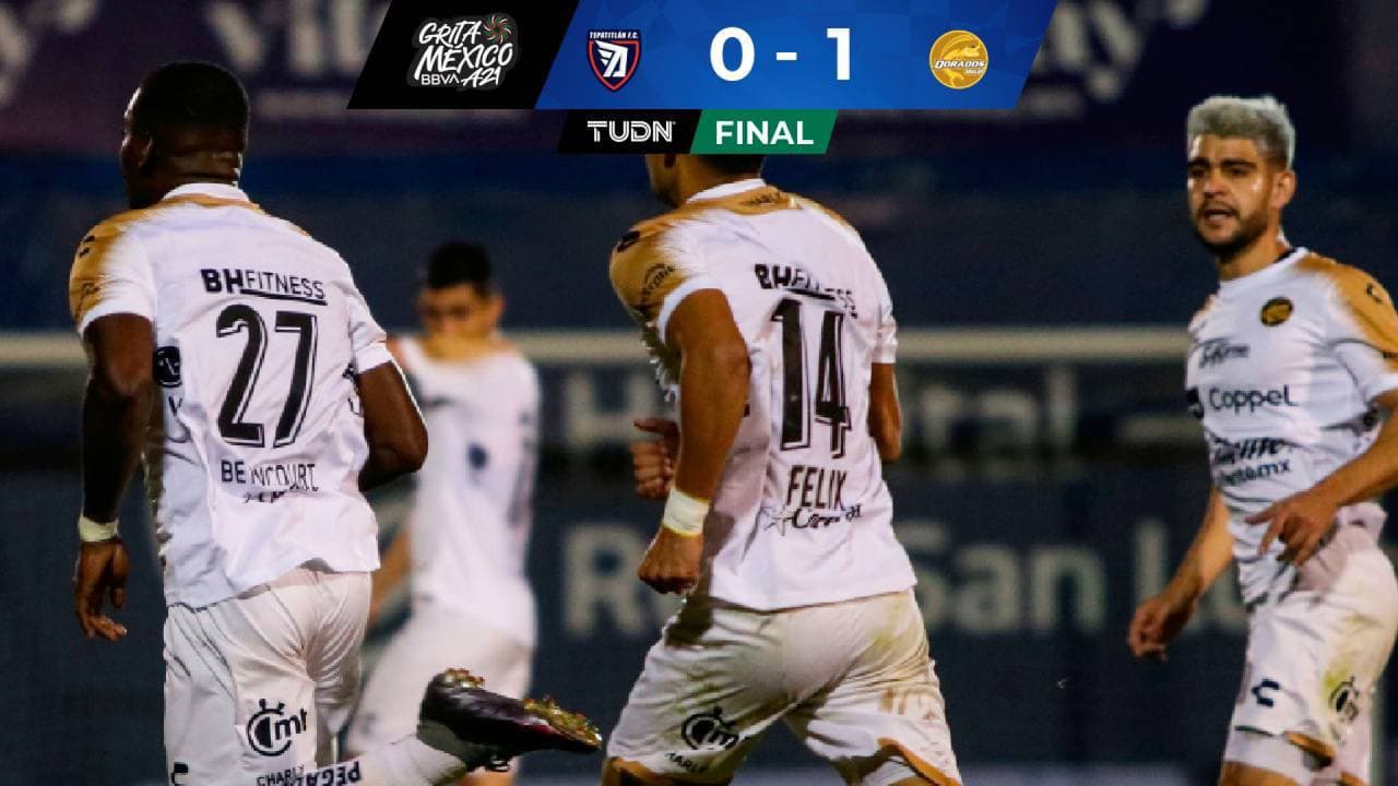 Resumen | ¡Campeón herido! Dorados gana en Tepatitlán con golazo