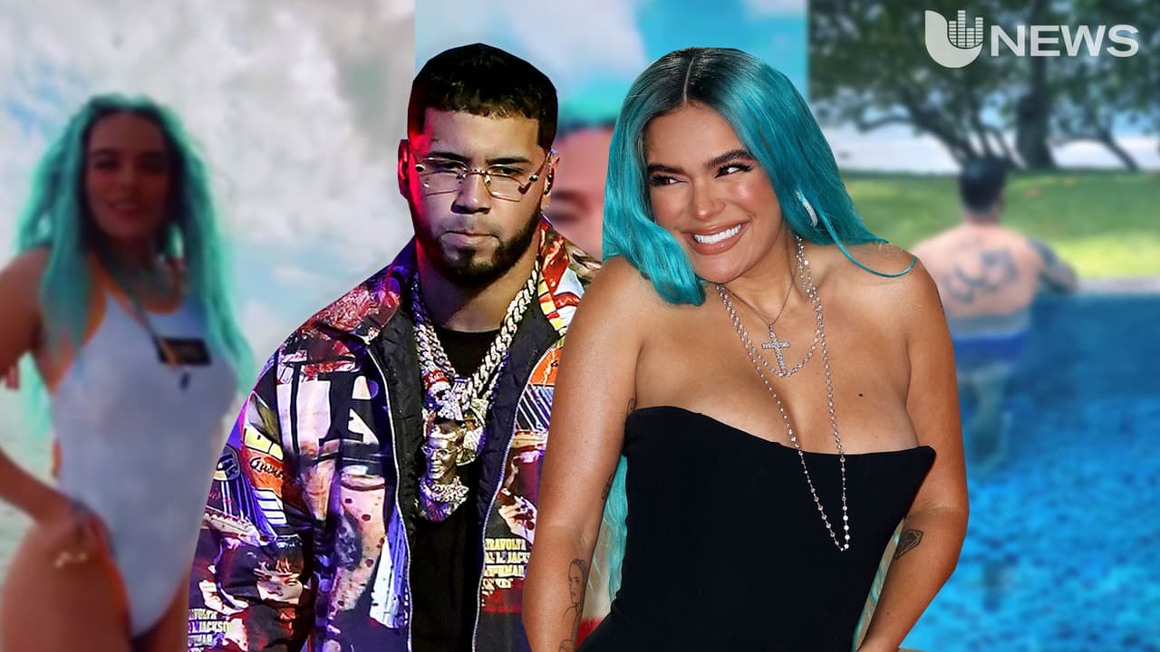Karol G se va de fiesta con sus amigos, mientras Anuel AA aparece muy solitario y pensativo en las redes