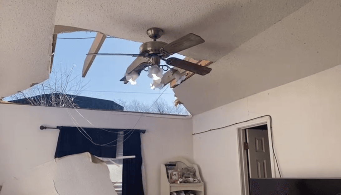 Afectó aproximadamente 700 hogares.