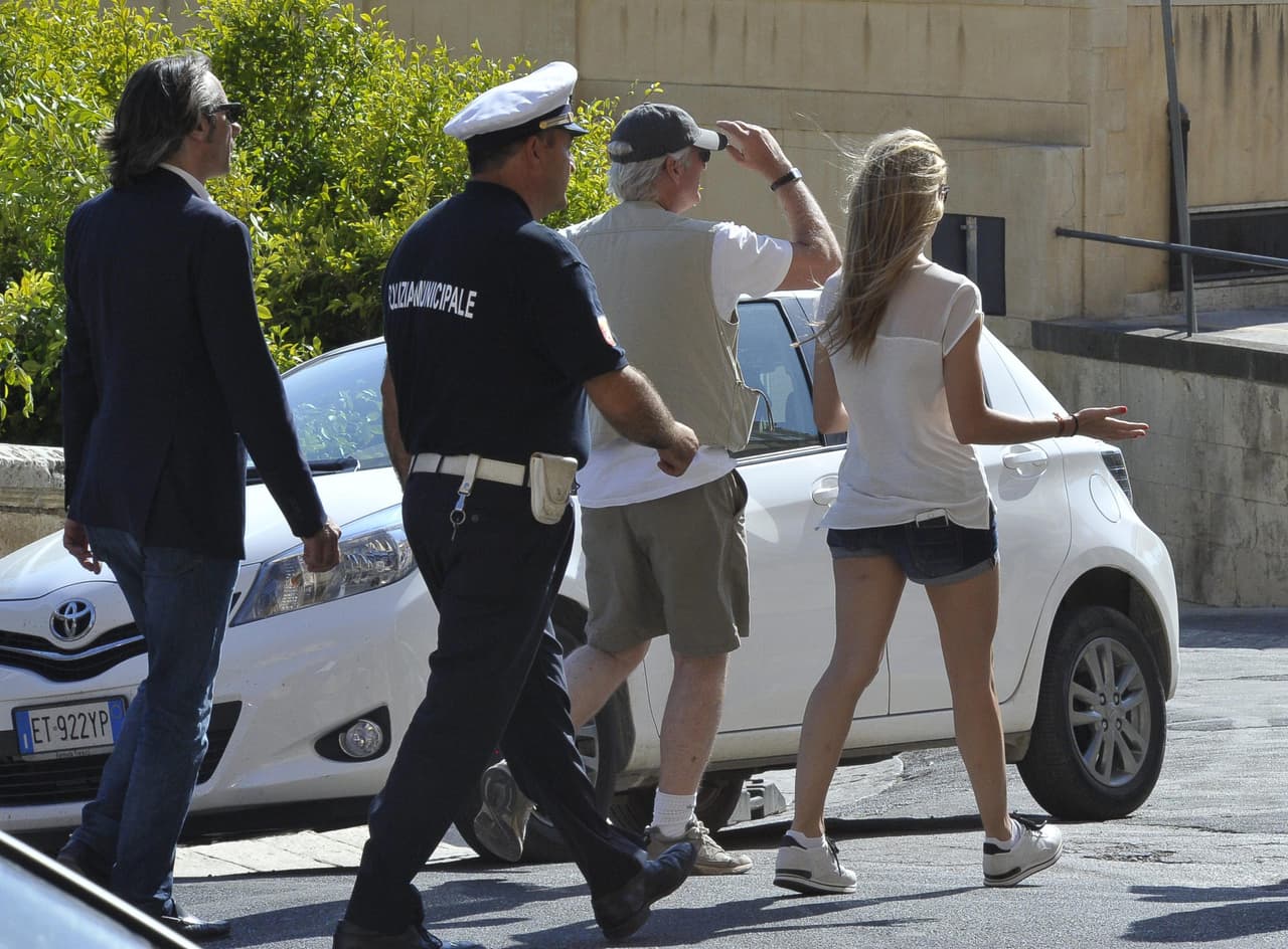 La prensa los vio juntos en una cena en honor a Gere celebrada en el Festival de Cine de Taormina
