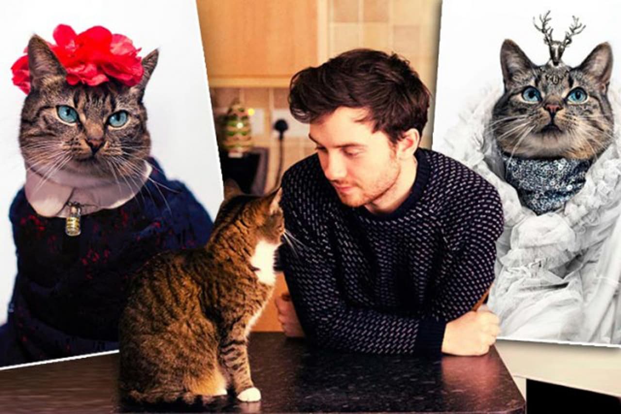 Jason dice que pasa un magnífico rato intentando hacer que Hummus acepte vestirse como él quiere.