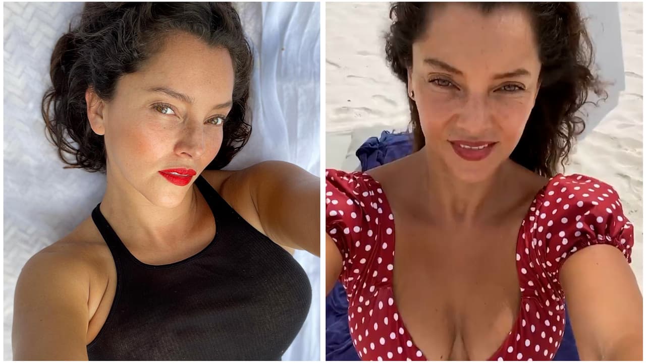 Sara Maldonado presumió cómo luce sin implantes y con lipoescultura tras recibir el alta médica