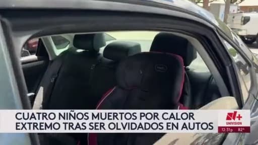 Cuatro niños han muerto en Florida por calor extremo tras ser olvidados en autos
