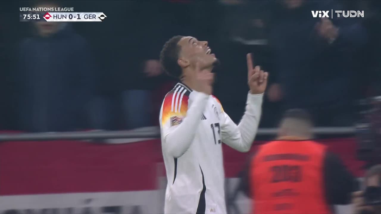 ¡Por fin cayó el gol! Nmecha anota el 0-1 para Alemania