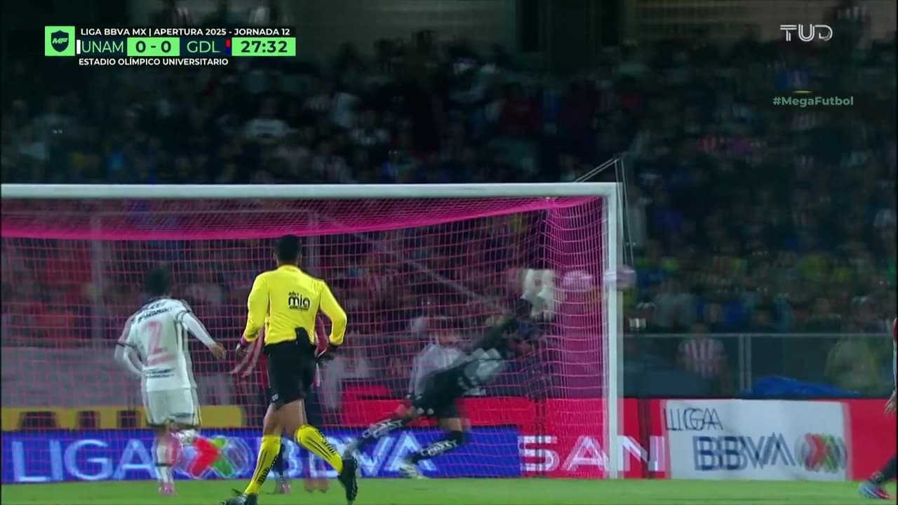 ¡Otra atajada de Keylor! Campillo saca zurdazo pero no logra vencer al arquero