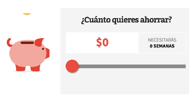 Elige cuánto dinero quieres ahorrar este año y te decimos cómo y de dónde sacarlo