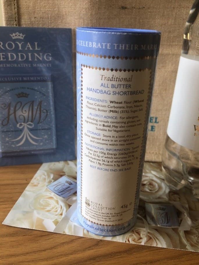 Pero una advertencia. Estas galletas muy típicas de la cultura gastronómica británica no son recomendadas para personas que son alérgicas al gluten, según la etiqueta al dorso de la lata.