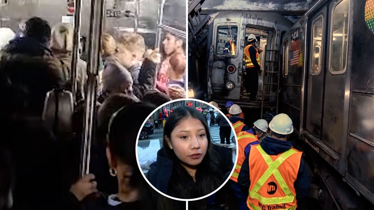 Hispana narra momentos de angustia tras accidente de tren en el subway de Nueva York