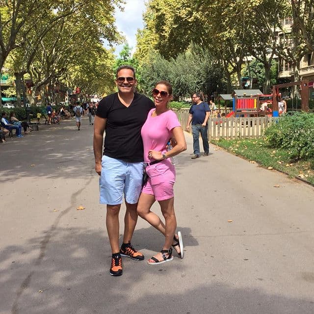 Con el buen clima que hace por allá, aprovecharon para conocer las calles.