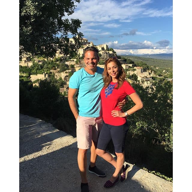 Lourdes disfrutó de unas vacaciones por Europa.