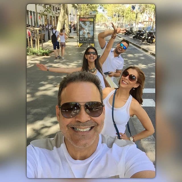 Barcelona, España, fue la primera parada.