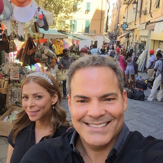 Por si fuera poco, la parejita también estuvo en Italia.