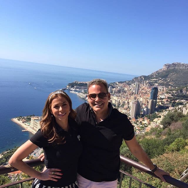 La espectacular vista que tuvieron en Mónaco.