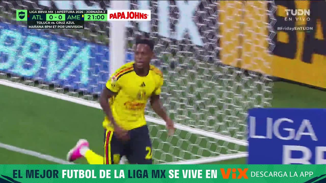 ¡Golazo del América! Borja cabecea para abrir el marcador
