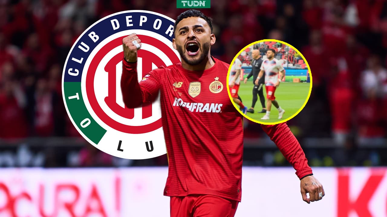 Alexis Vega regresa con Toluca tras lesión y a tres meses del Mundial 2026