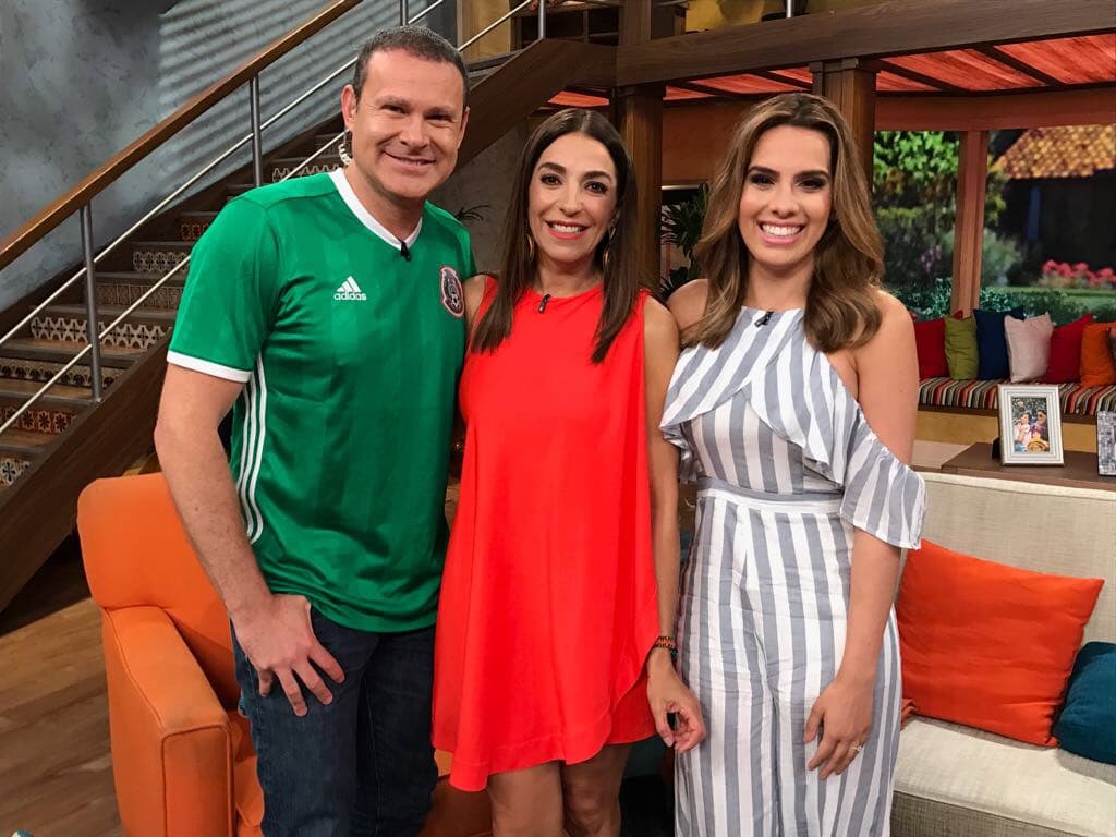 Andrea Chediak le dio la bienvenida a la experta en moda y belleza Kika Rocha.