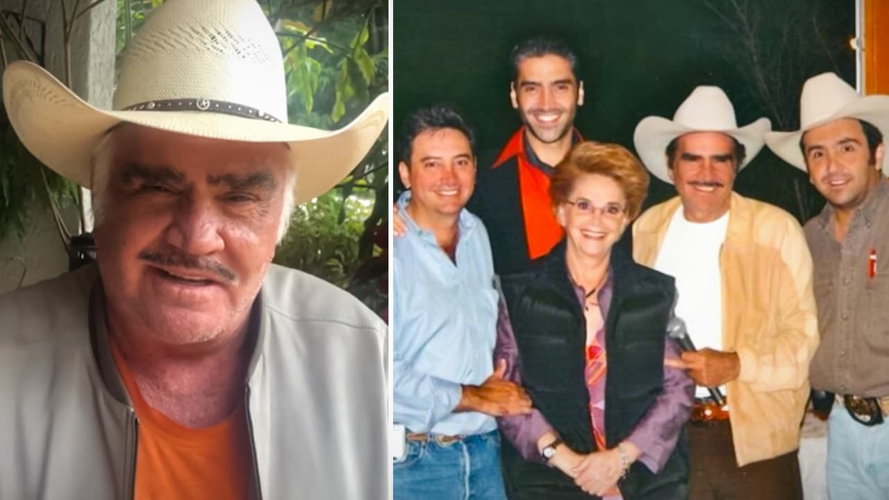 Cruces en la cama: los 'mensajes' que Vicente Fernández le manda a su familia desde el más allá
