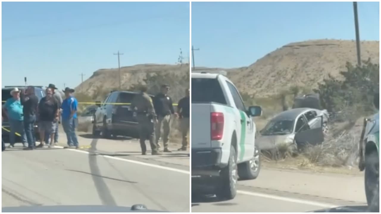 Persecución de 70 millas desde retén fronterizo en Texas termina con un conductor muerto