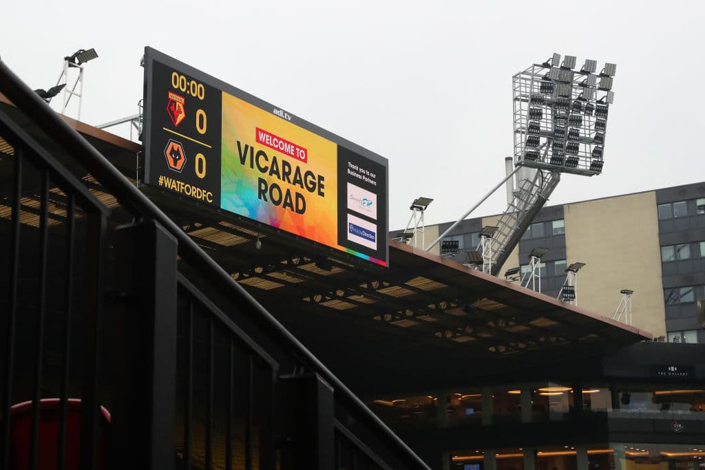 Vicarage Road recibió a Raúl Jiménez y los Wolves en el primer partido del año en la jornada 21 de la Premier League.