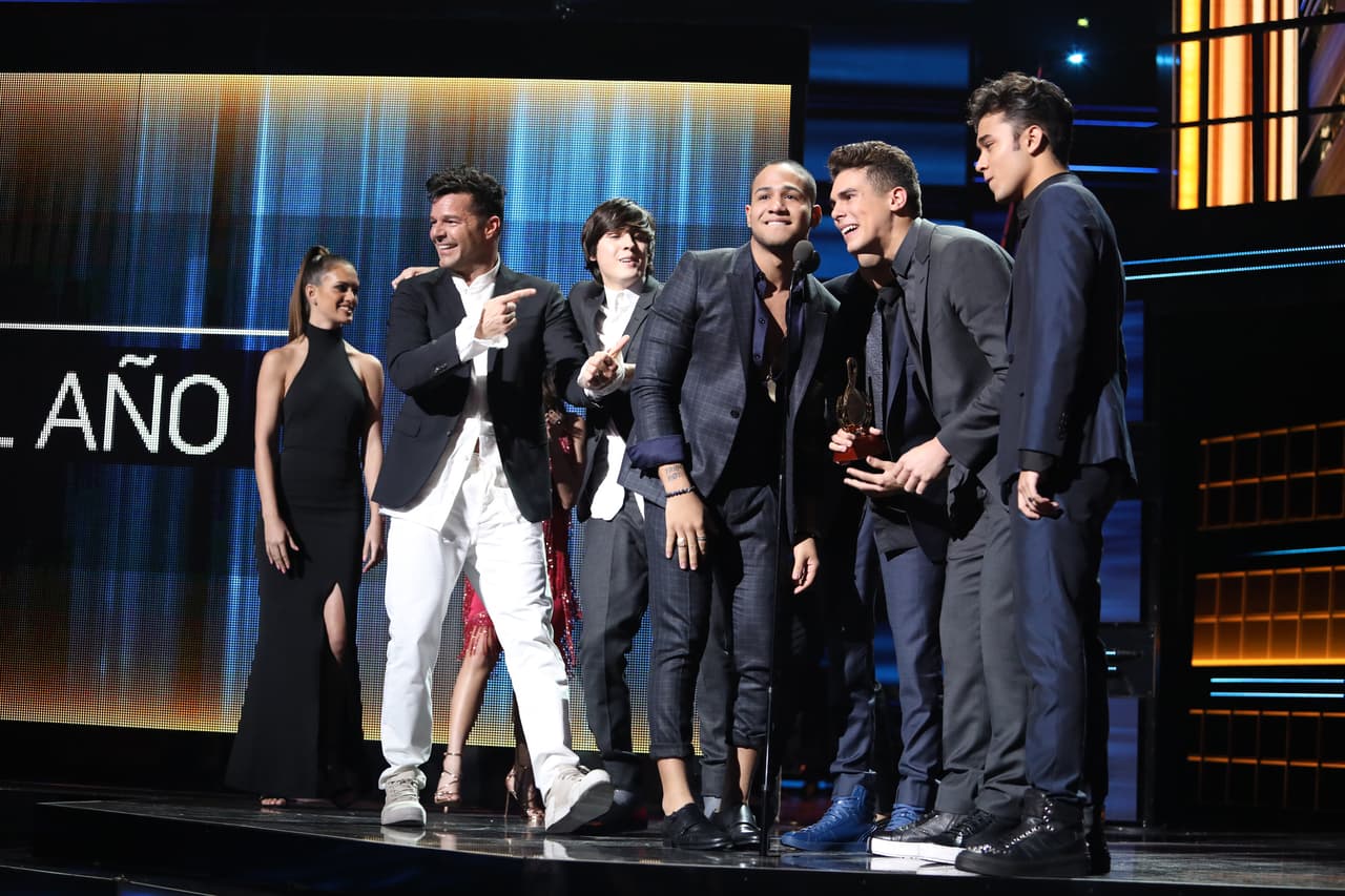 Un momento lleno de adrenalina fue el que vivieron los chicos de CNCO.