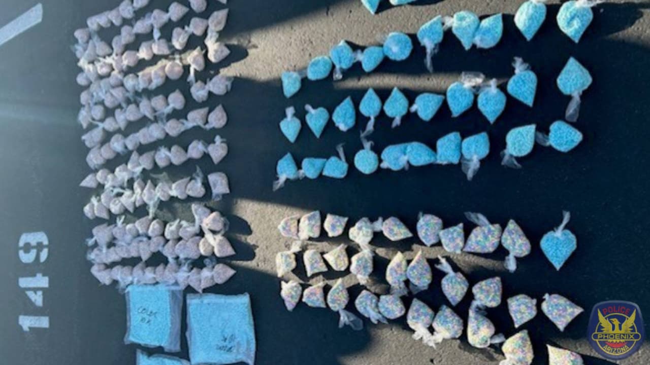 Parte de las drogas confiscadas en Operation Night Owl.