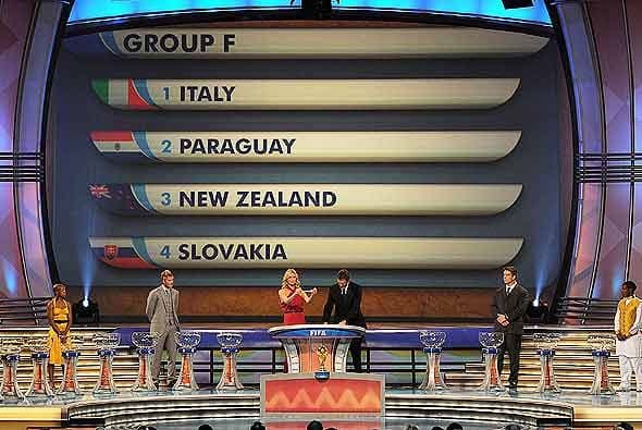 Paraguay e Italia chocarán primero en el F, despertando desde ya, muchas espectativas.