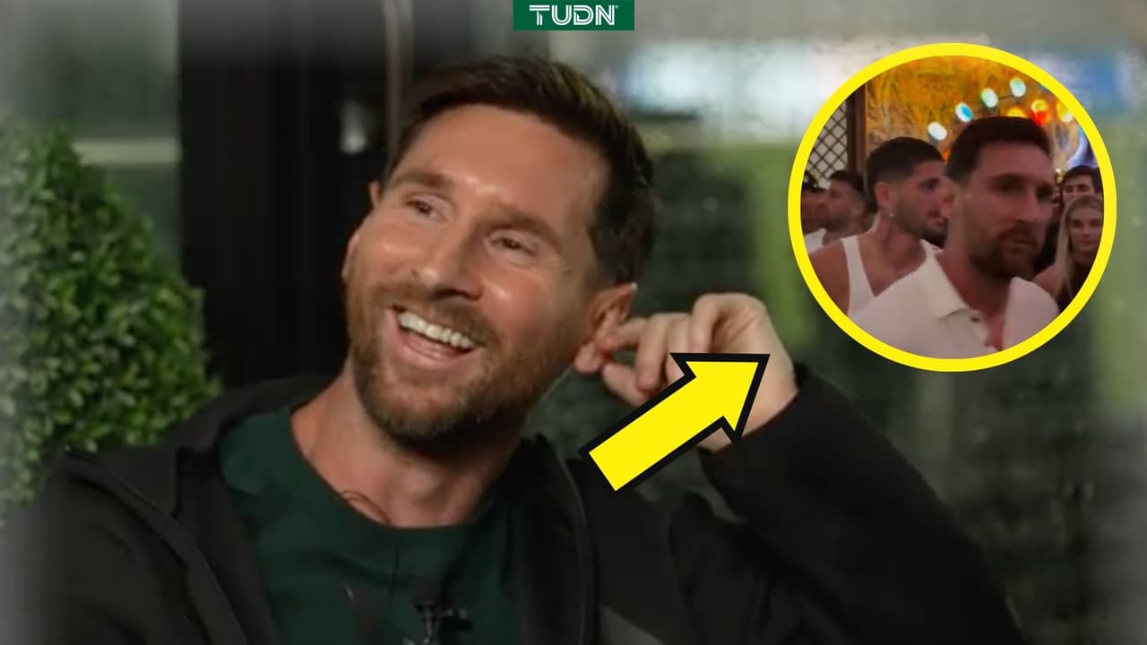 ¡Insólito! Messi revela la bebida que toma para enfiestarse y bailar