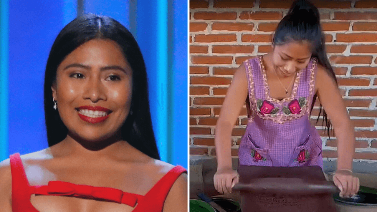 Yalitza Aparicio muestra cómo hacer chocolate oaxaqueño y fans aplauden que comparta su cultura