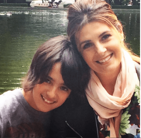 Aunque Sebastián heredó la genética de Mayrín al parecerse tanto a ella físicamente.