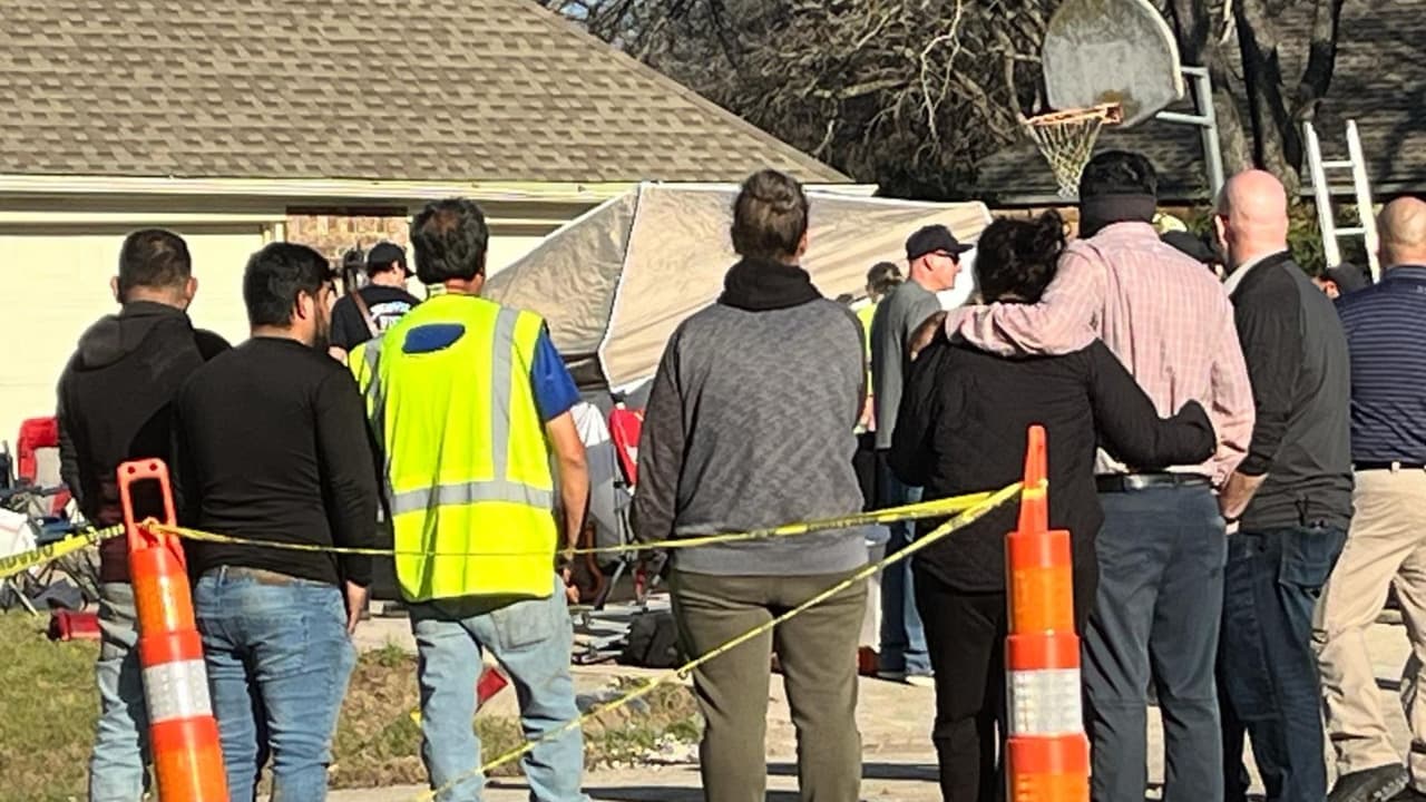 Confirman la muerte de un trabajador que quedó atrapado en una zanja en Lewisville