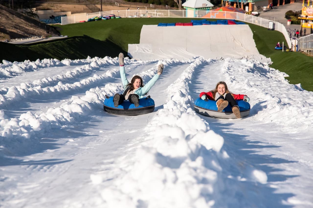 La licencia para Chill Snow Island se ejecuta todos los días del 6 de noviembre de 2020 al 5 de enero de 2021 y los fines de semana Del 9 de enero al 21 de febrero de 2021. Antes de su viaje, revise las
<a href="https://www.margaritavilleresorts.com/margaritaville-at-lanier-islands/health-safety" target="_blank">precauciones de COVID-19 del parque</a>.