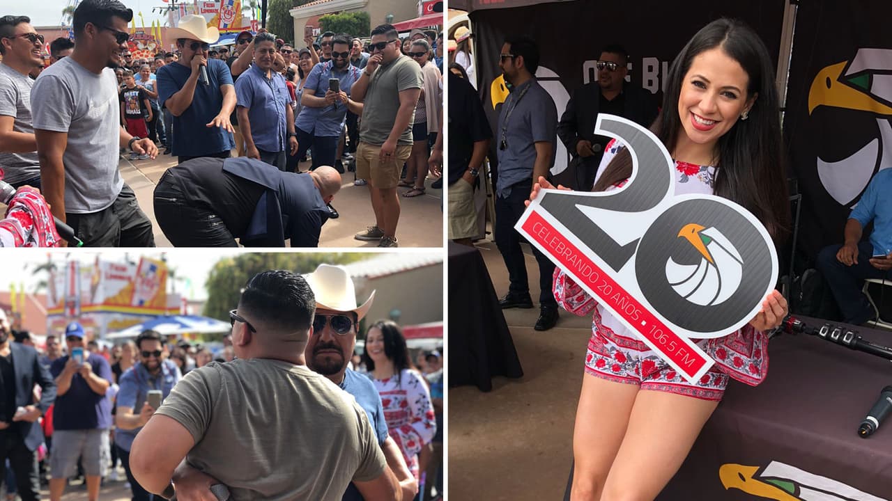 EN FOTOS: El alboroto que armaron El Bueno, La Mala y El Feo en San Diego