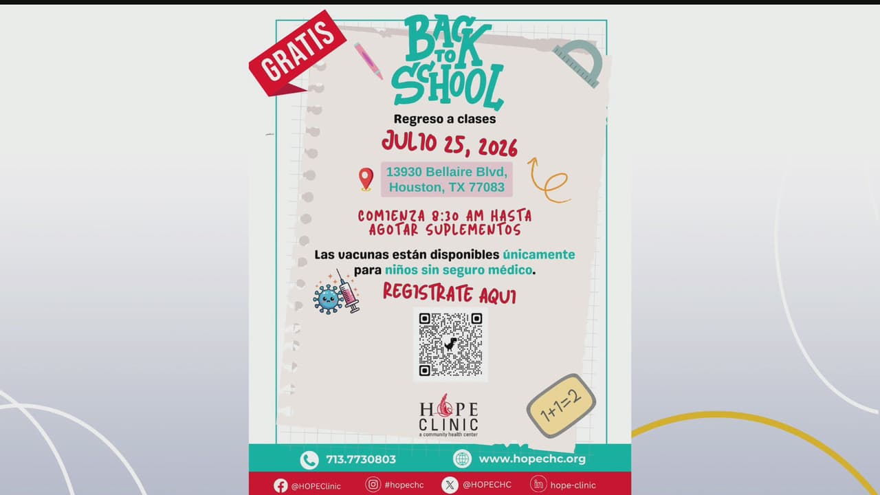 Feria de regreso a clases de HOPE Clinic
