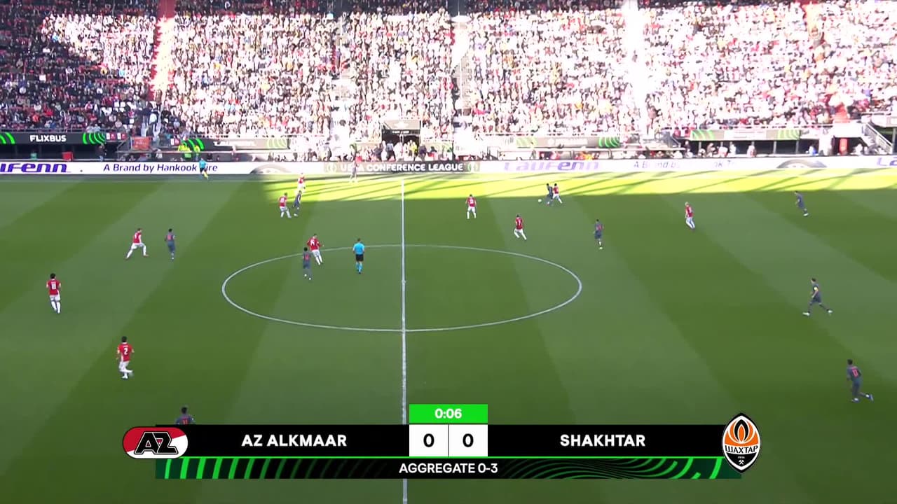 ¡En vivo! AZ Alkmaar vs. Shakhtar Donetsk, UEFA Conference League ¡Aquí!