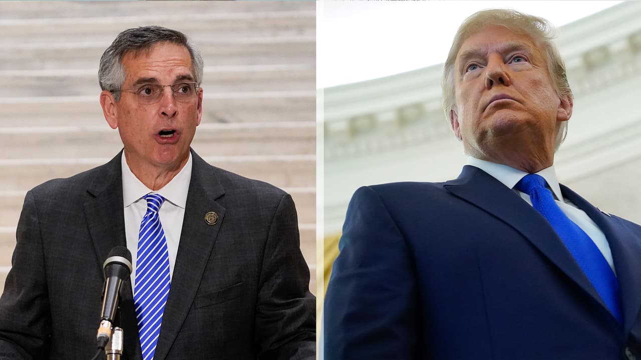 "La verdad importa": Secretario de Estado de Georgia reacciona tras filtración de llamada con Trump