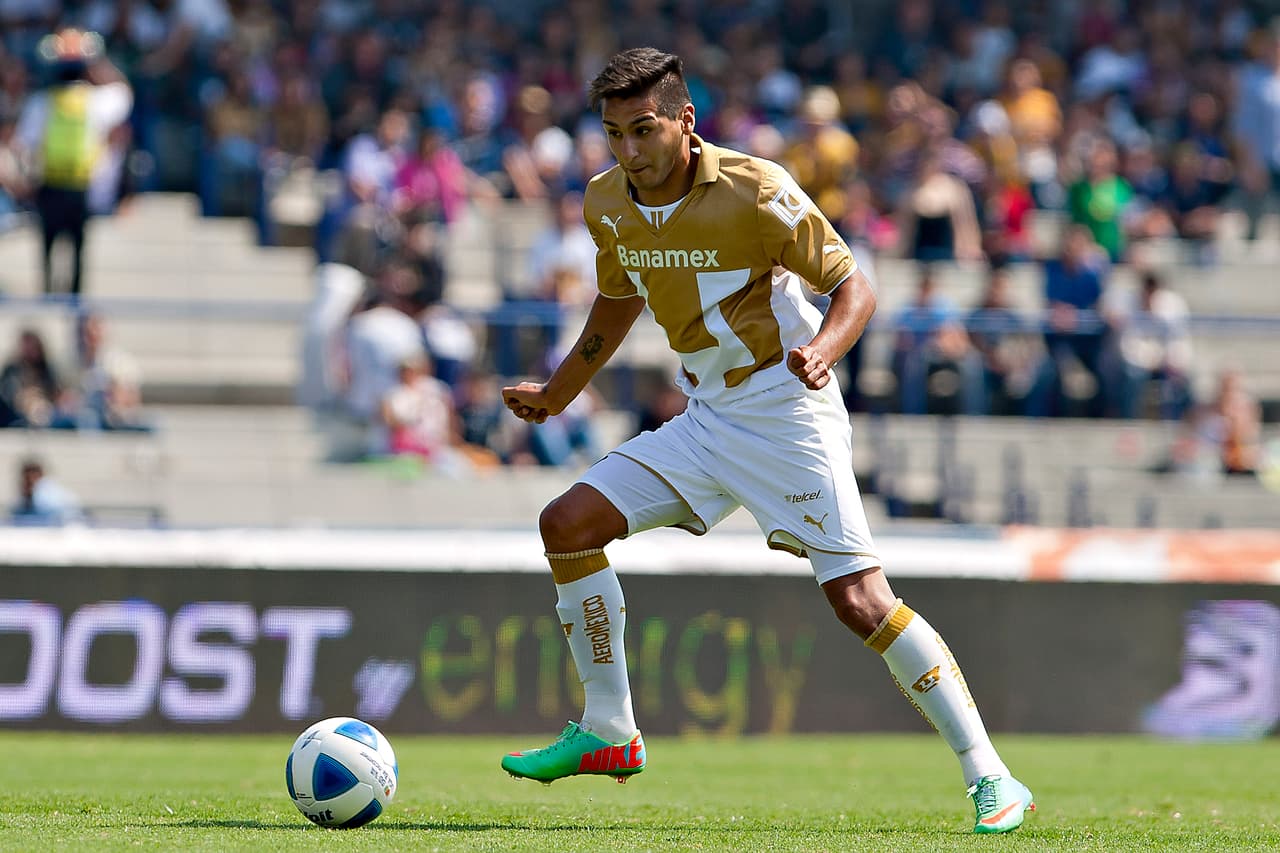 Ismael Sosa llegó al futbol mexicano para los Pumas en el Clausura 2014.