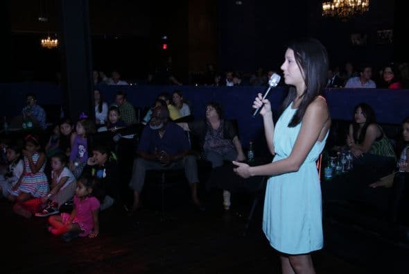 Los estudiantes tuvieron la oportunidad de interactuar con los artistas.