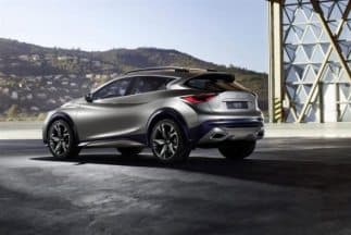 Infiniti presentó la primera imágen de la QX30