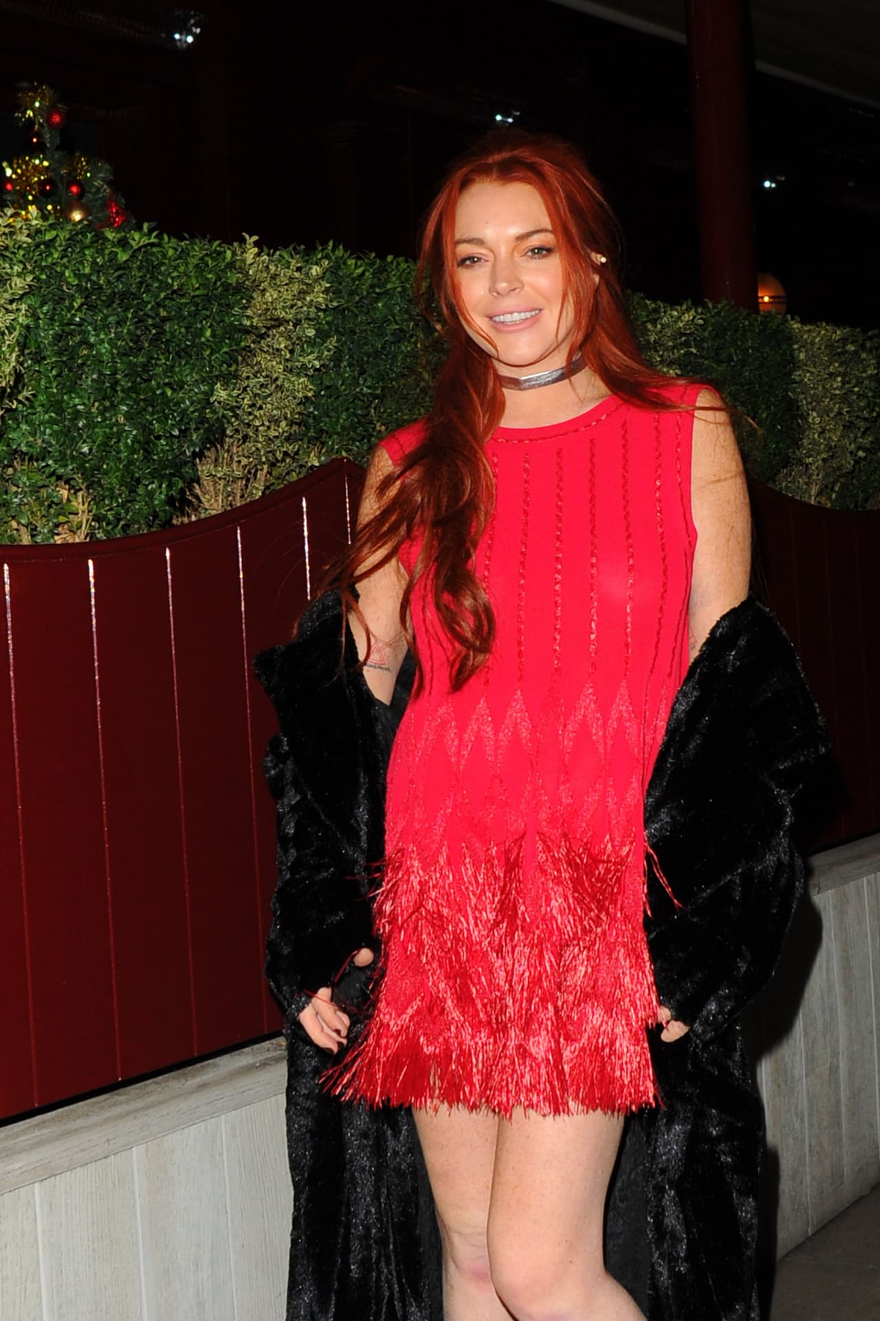 De muy buen humor, posaba para todas las lentes.