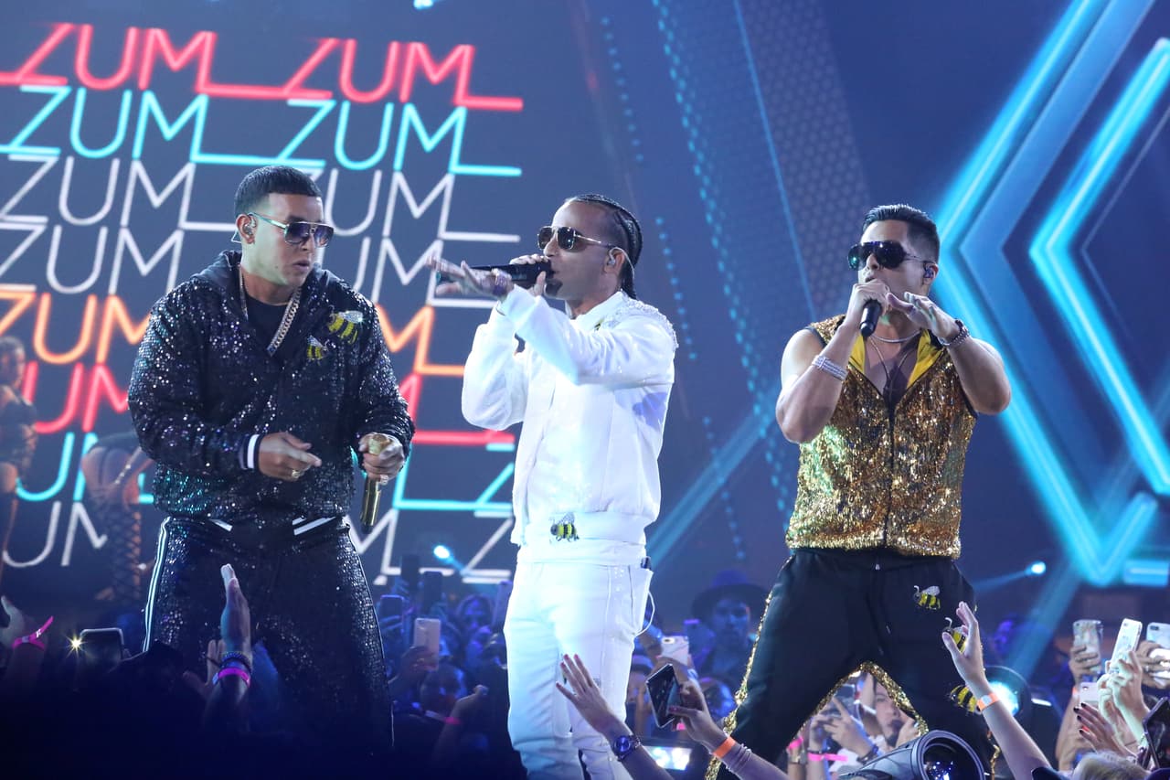 La presentación de Daddy Yankee fue uno de los platos fuertes en Premios Juventud 2018. En la gran fiesta del verano deleitó al público con su sencillo 'Zum Zum' junto a Rkm & Ken-Y y Arcángel.