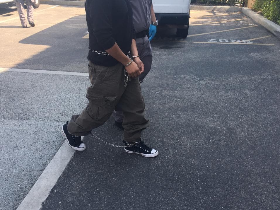 "Why do you deport your own people?": a day with ICE agents in California