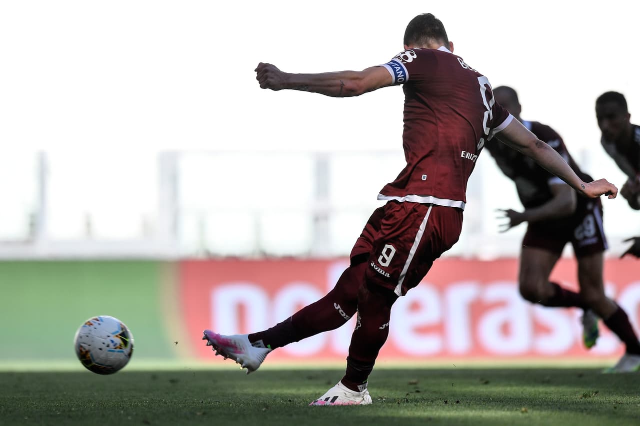 El descuento llegó a la última jugada de la primera mitad. Belotti (45+6’) cobró la pena máxima y mando el balón al fondo de la portería de Bufón con un soberbio derechazo.