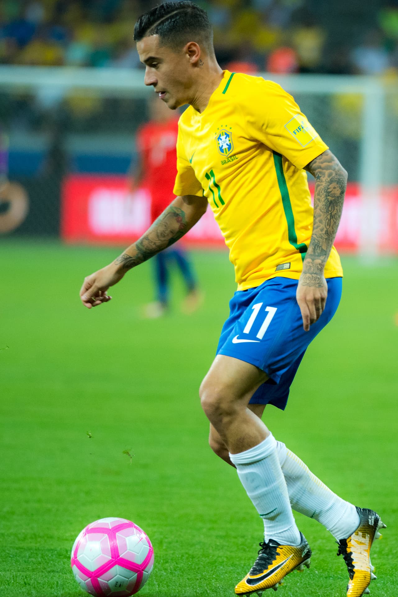 Por último tenemos al mediocampista 
<b>Philippe Coutinho, </b>una de las recientes adquisiciones del Barcelona y uno de los jugadores brasileños que más ha brillado en esta Copa Mundial Rusia 2018.