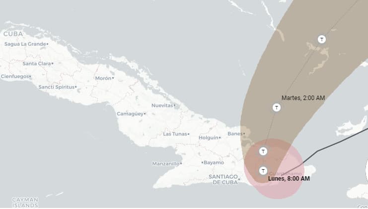 🔴 Oscar se degrada a tormenta tropical y sigue provocando fuertes lluvias e inundaciones sobre el este de Cuba| Trayectoria en vivo