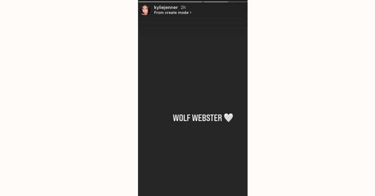 En sus stories reveló el nombre de su bebé.