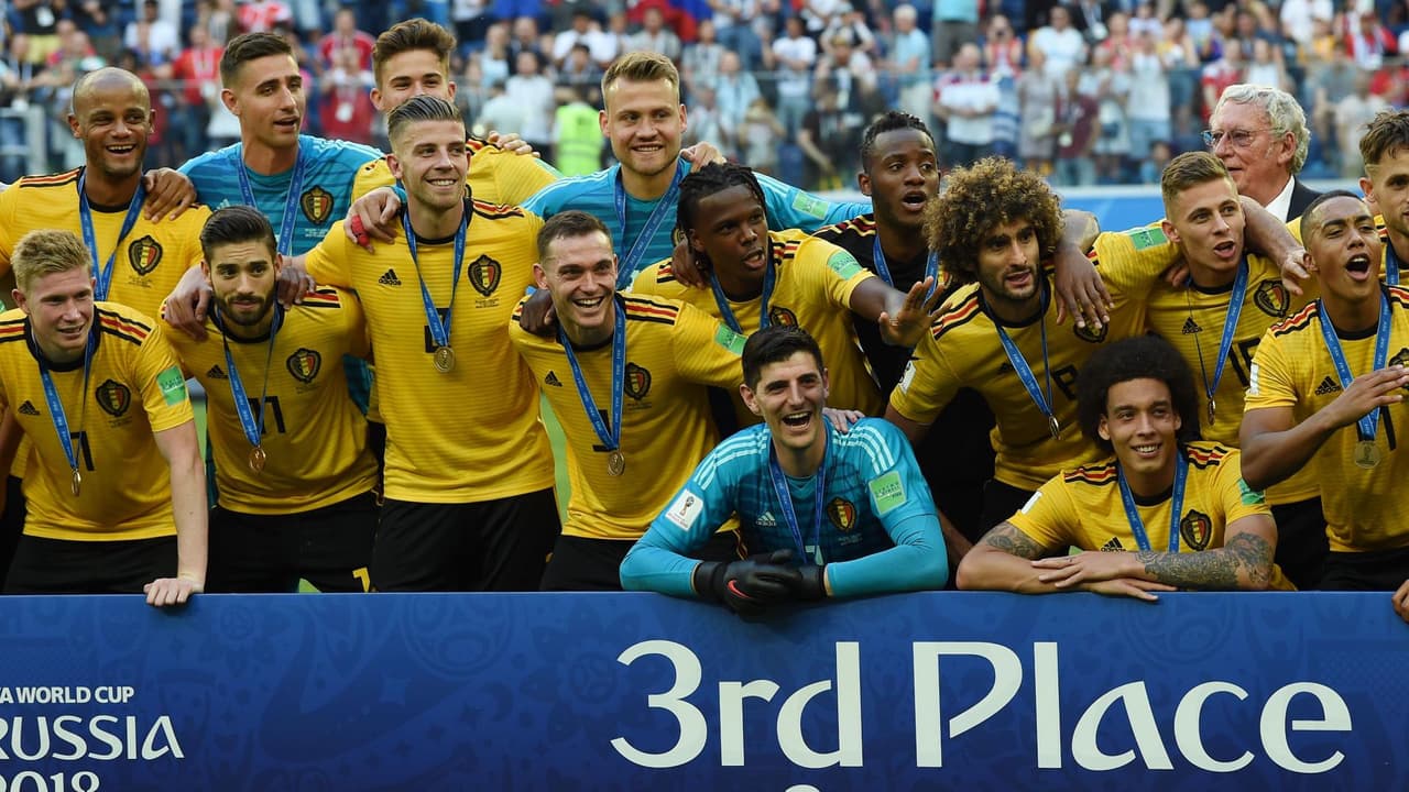 Bélgica consiguió el Tercer Lugar en el Mundial Rusia 2018, su mejor actuación en las Copas del Mundo de la FIFA.