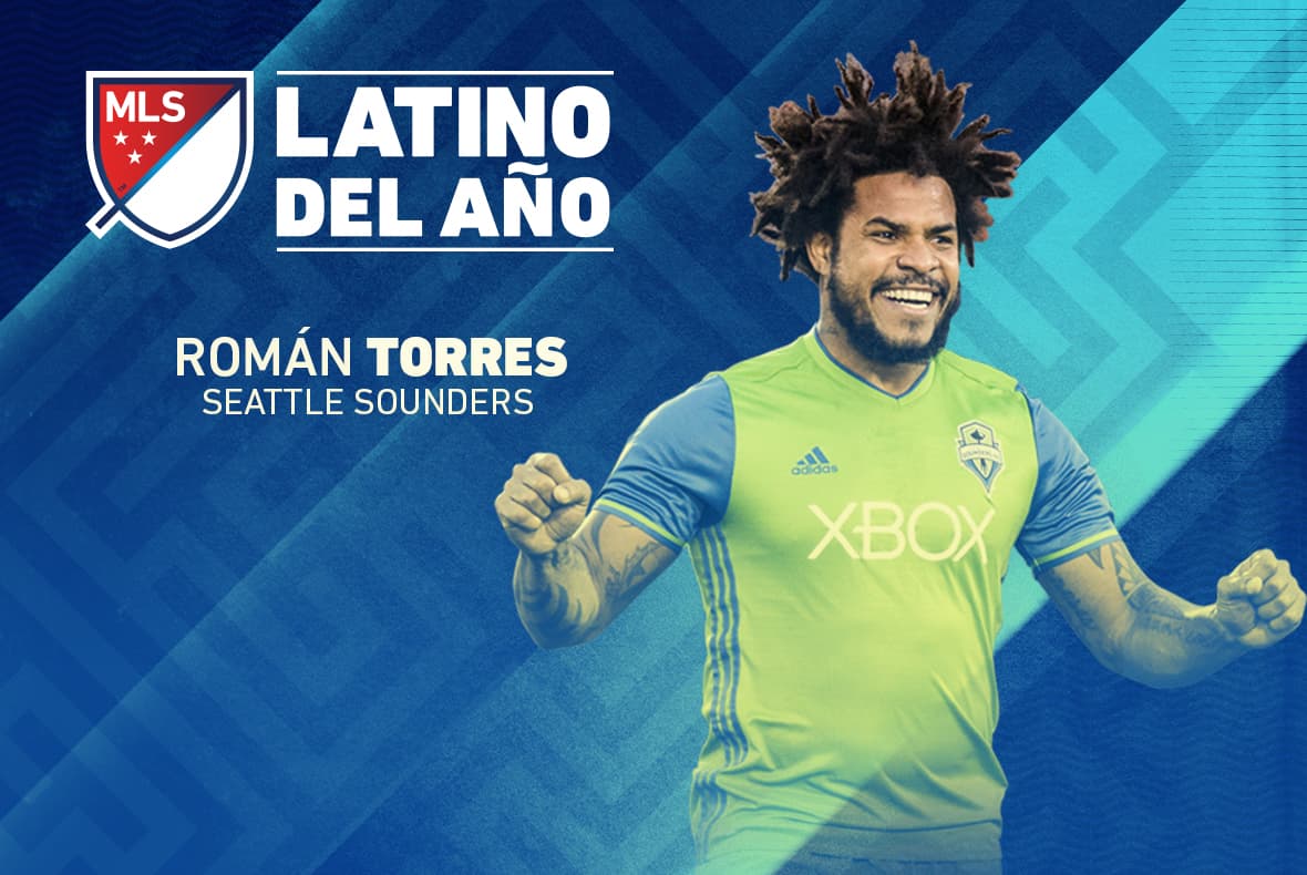 Román Torres es elegido el Latino del Año 2016 de FutbolMLS.com
