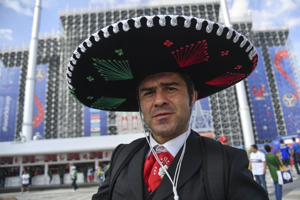 El colorido y la alegría se convirtieron en la representación de los fanáticos para el partido entre México y Suecia por el grupo F del Mundial de Rusia 2018.