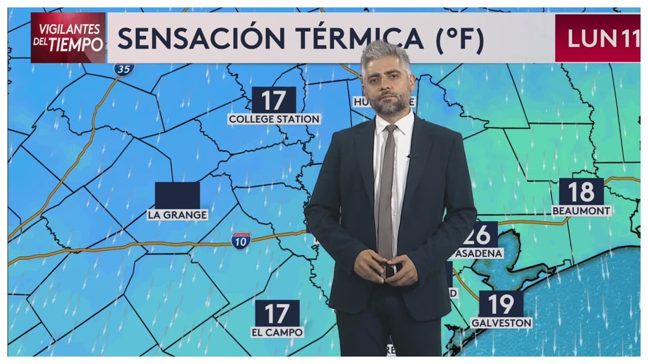 ¿Seguirá el frío extremo el martes en Houston? Meteorólogo responde